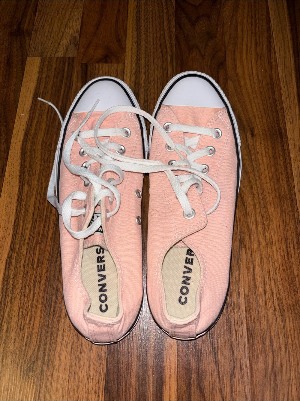 Converse Low Top Adult Canvas Sneakers - Light Pink